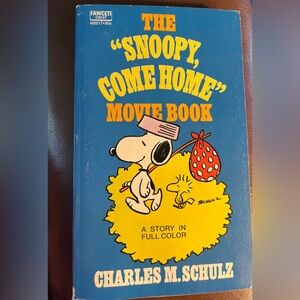 Snoopy Come Home Movie Book